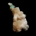 Green Apophyllite with Stilbite Natural Mineral Specimen - image 3