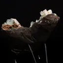 Green Apophyllite with Stilbite Natural Mineral Specimen - image 4