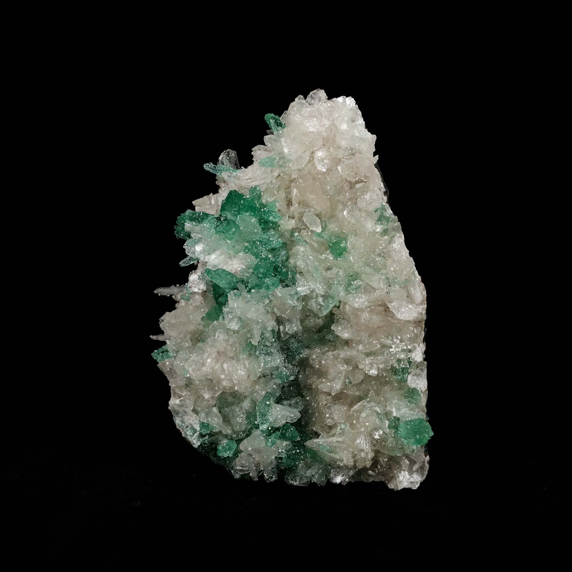 Green Apophyllite with Stilbite Natural Mineral Specimen - image 1