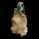 Green Apophyllite with Stilbite Natural Mineral Specimen - image 3