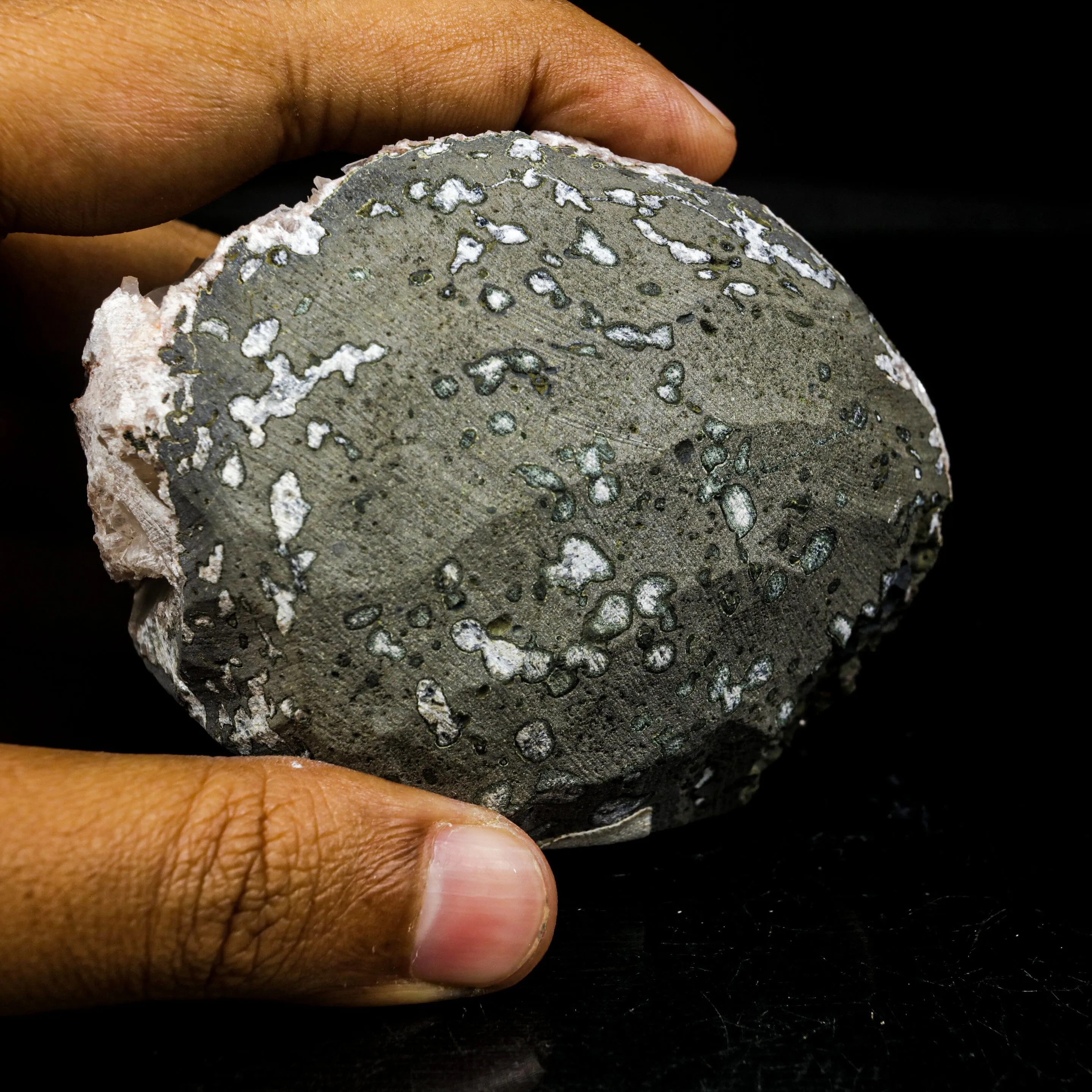 Green Apophyllite With Stilbite Natural Mineral Specimen - image 5