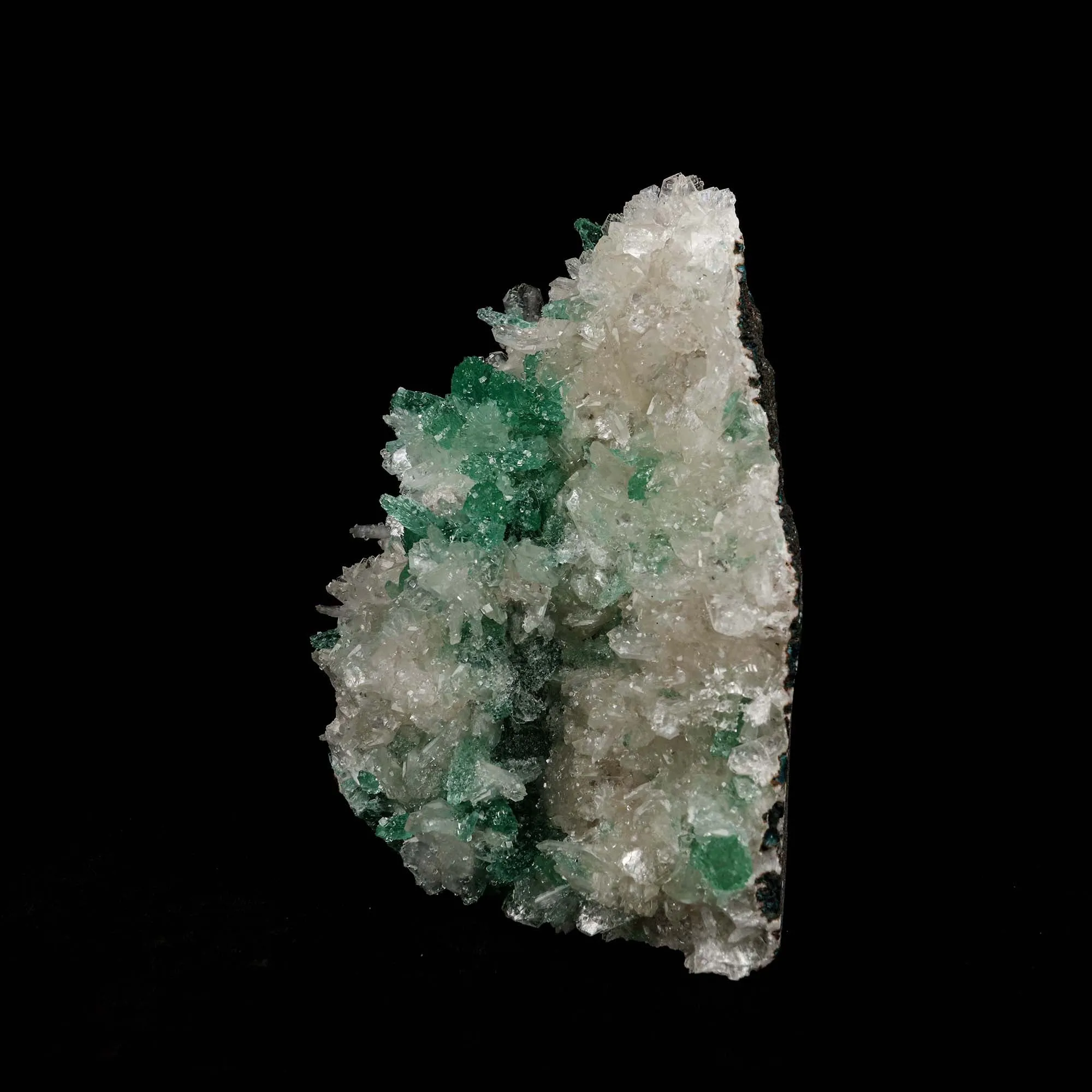 Green Apophyllite with Stilbite Natural Mineral Specimen - image 2