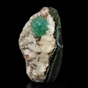 Green Apophyllite with Stilbite Natural Mineral Specimen - image 2