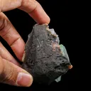 Green Apophyllite with Stilbite Natural Mineral Specimen - image 5