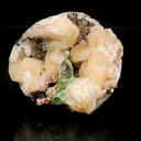 Green Apophyllite With Stilbite Natural Mineral Specimen - image 1