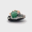 Green Apophyllite with Stilbite Natural Mineral Specimen USA - image 5