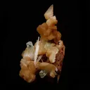 Green Apophylllite with Stilbite, Scolecite Spray Natural Mineral Specimen - image 2