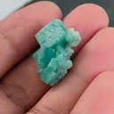 Green Calcite with Prehnite  Natural mineral specimen - image 6