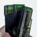 Green Cap Triplet Tourmaline Crystal - image 3