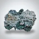 Green Chalcedony Flower, Back side Okenite ball Natural Mineral specimen - image 8