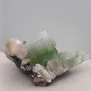 Green cut point Apophyllite stilbite - image 6