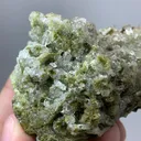 Green Epidote with Quartz Specimen - image 7