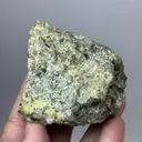 Green Epidote with Quartz Specimen - image 5