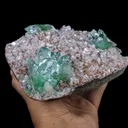 Green Floral Apophyllite sharp terminated Natural Mineral Specimen USA - image 2