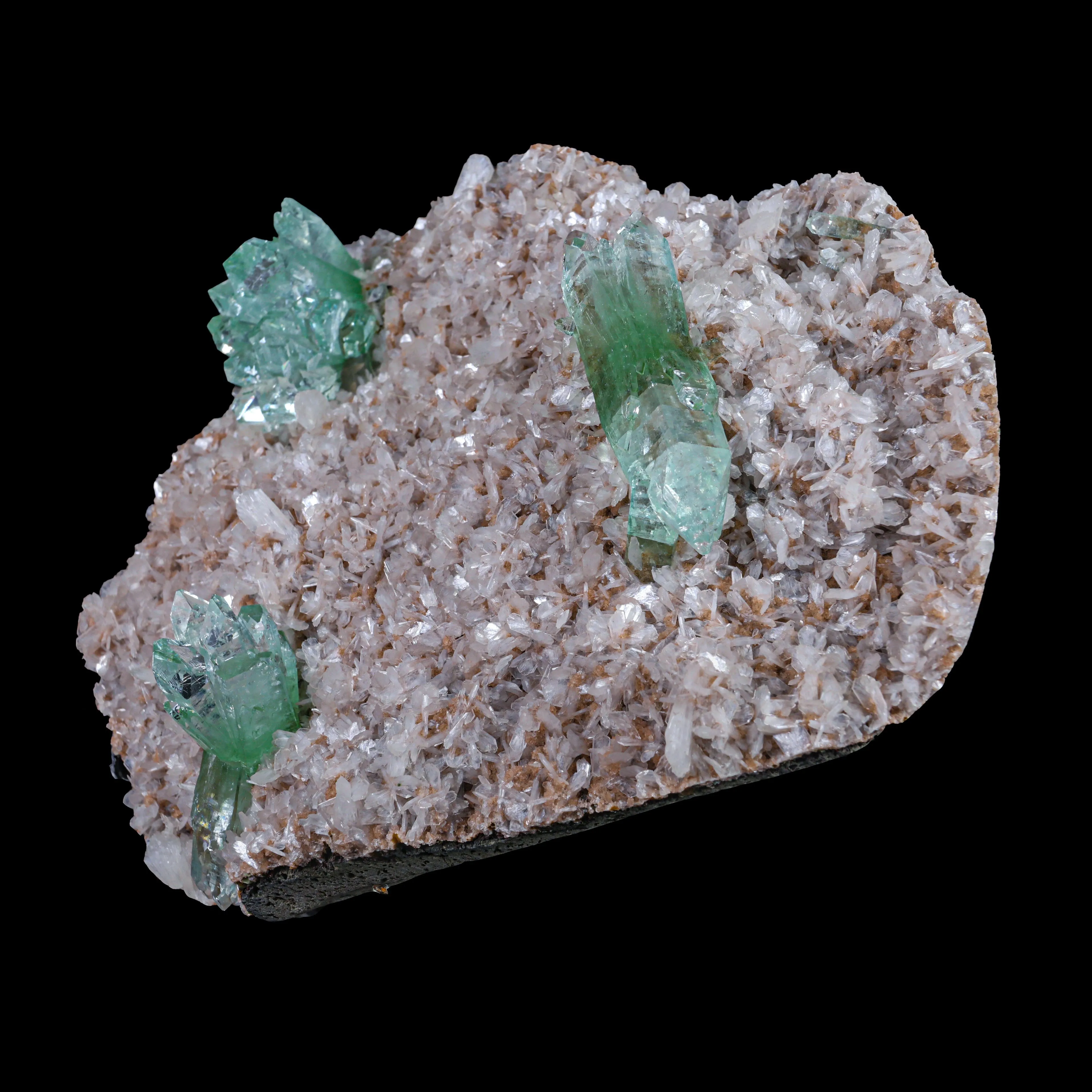 Green Floral Apophyllite sharp terminated Natural Mineral Specimen USA - image 5