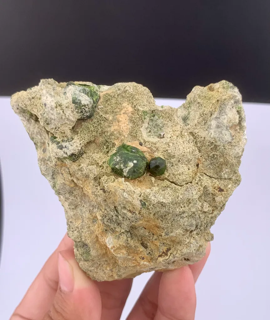 Green Garnet Crystal - image 6