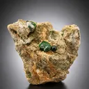 Green Garnet Crystal - image 1