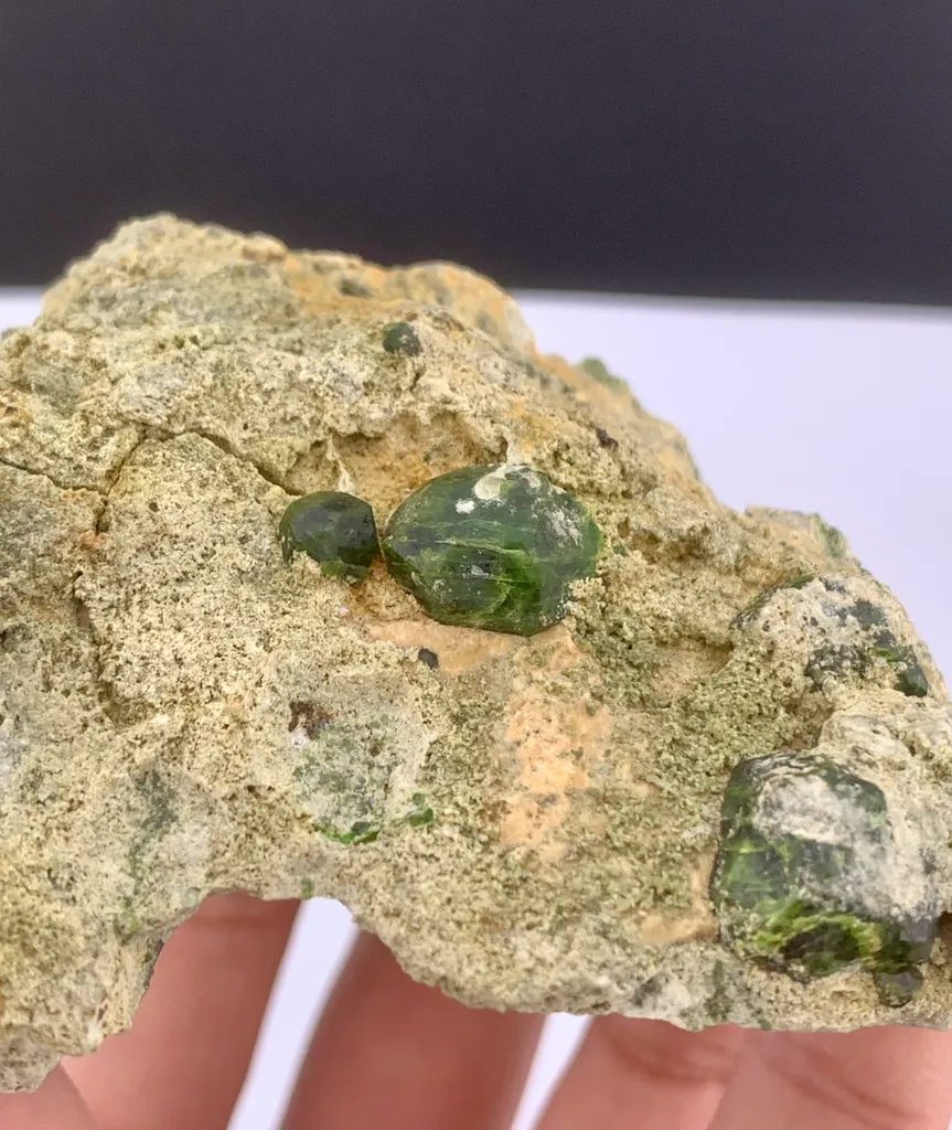 Green Garnet Crystal - image 10