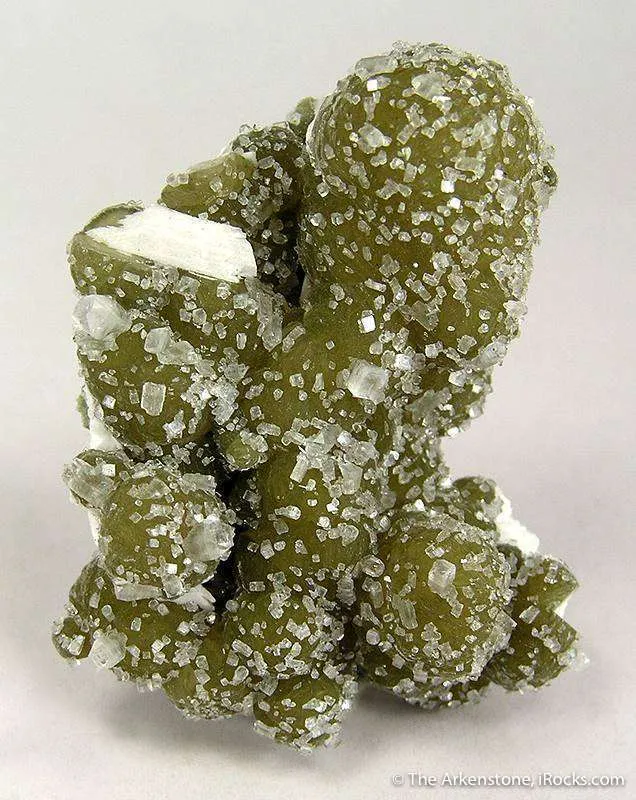Green Gyrolite With Apophyllite image