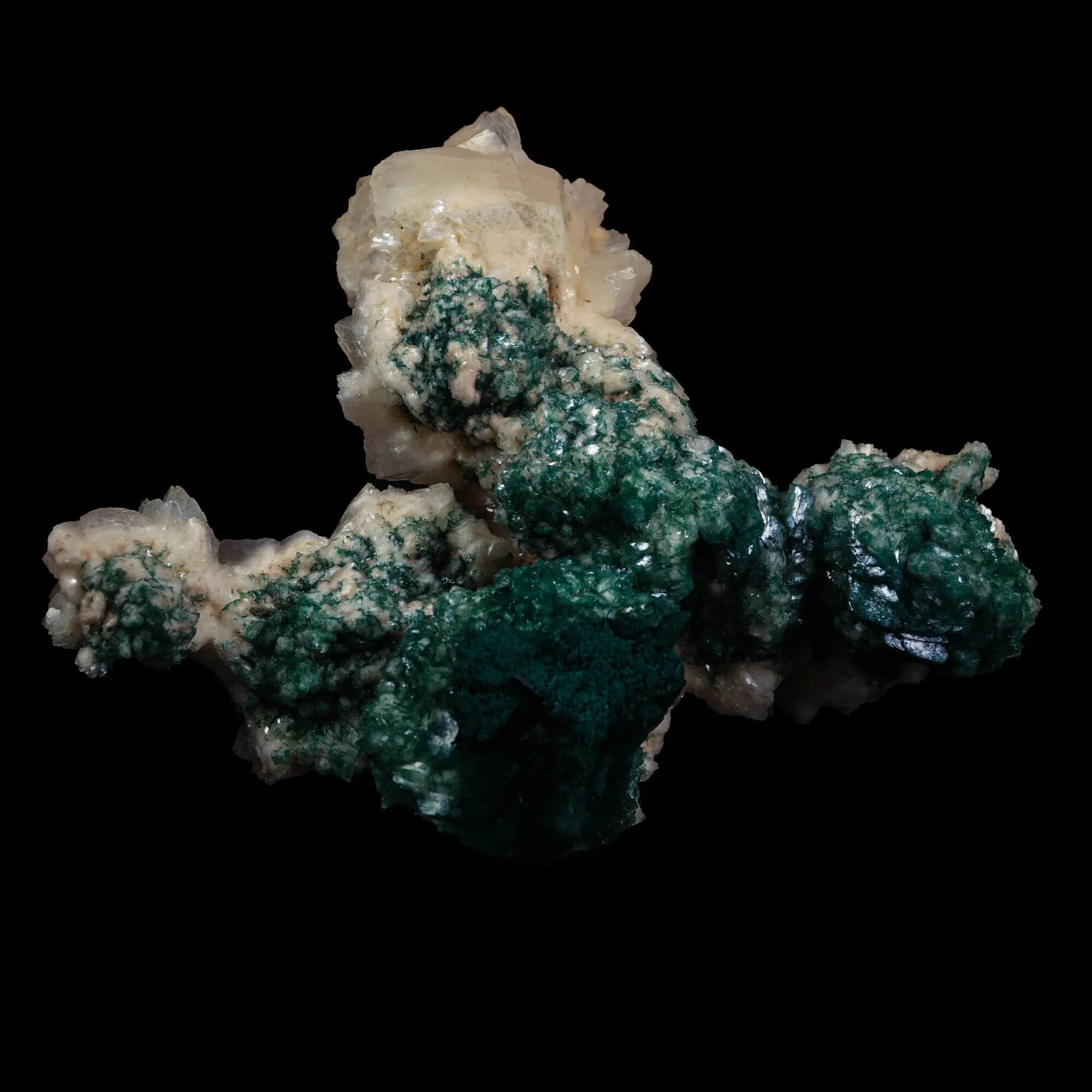Green Heulandite Natural Mineral Specimen - image 1