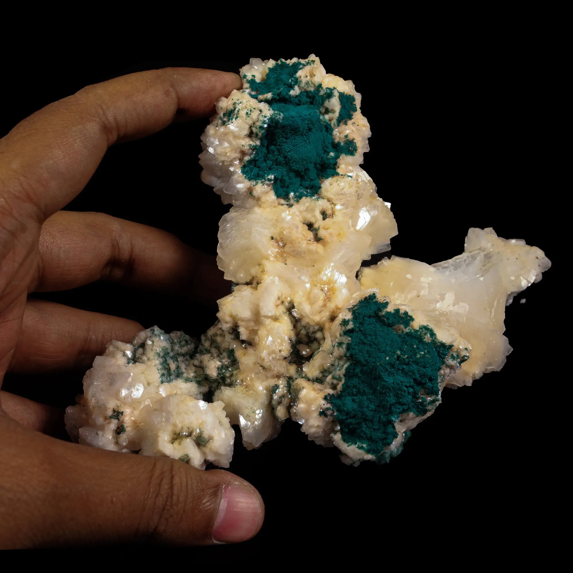 Green Heulandite Natural Mineral Specimen - image 5