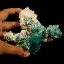 Green Heulandite Natural Mineral Specimen - image 4