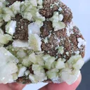 Green Heulandite with Apophyllite with Chalcedony - image 4