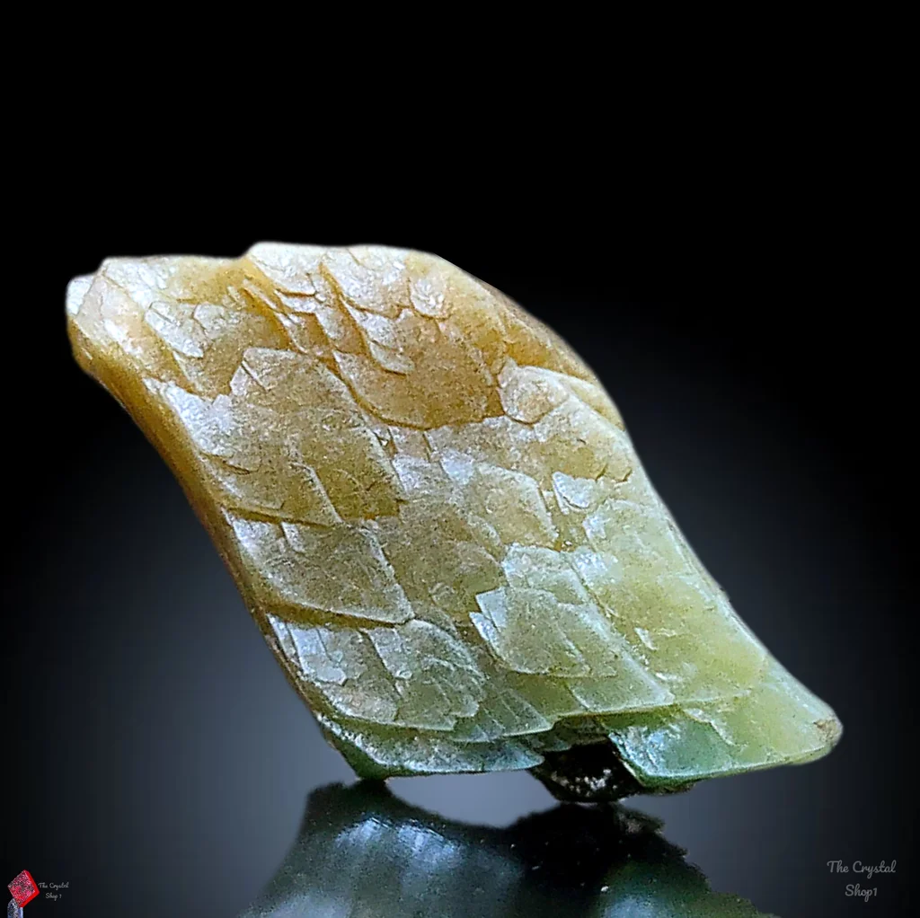 Green Heulendite Specimen. image