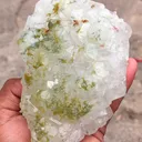 Green Moss in Apophyllite, Phantom Apophyllite - image 7