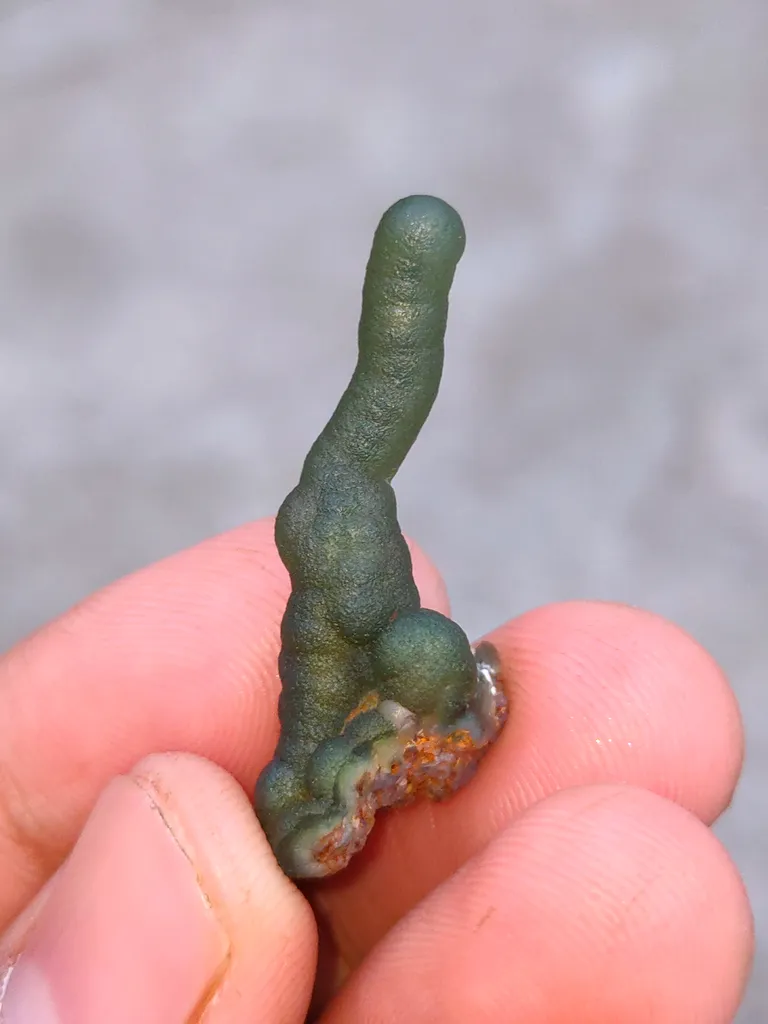 Green Phantom Chalcedony, Available for sale. - image 6