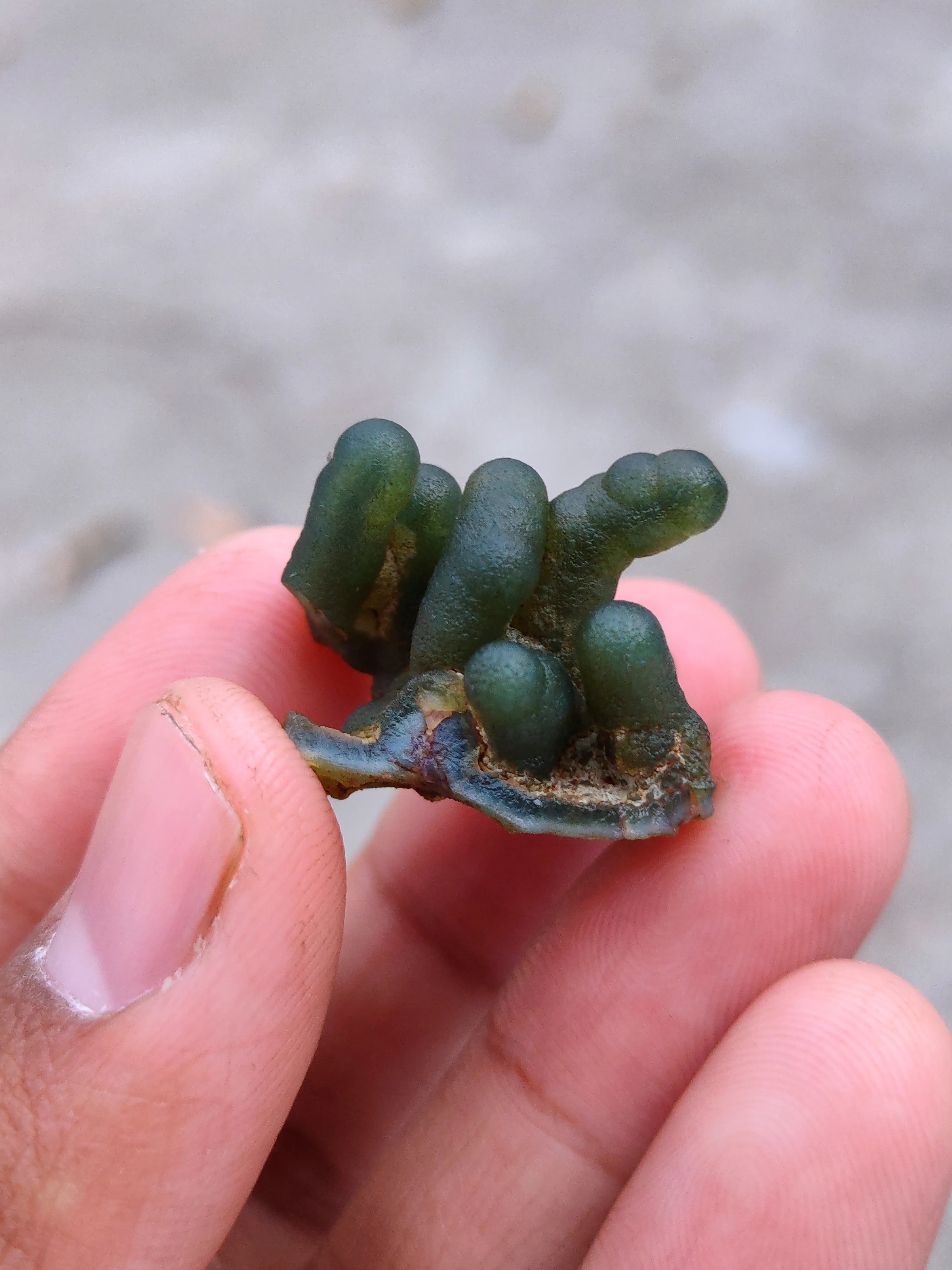 Green Phantom Chalcedony, Available for sale. - image 9