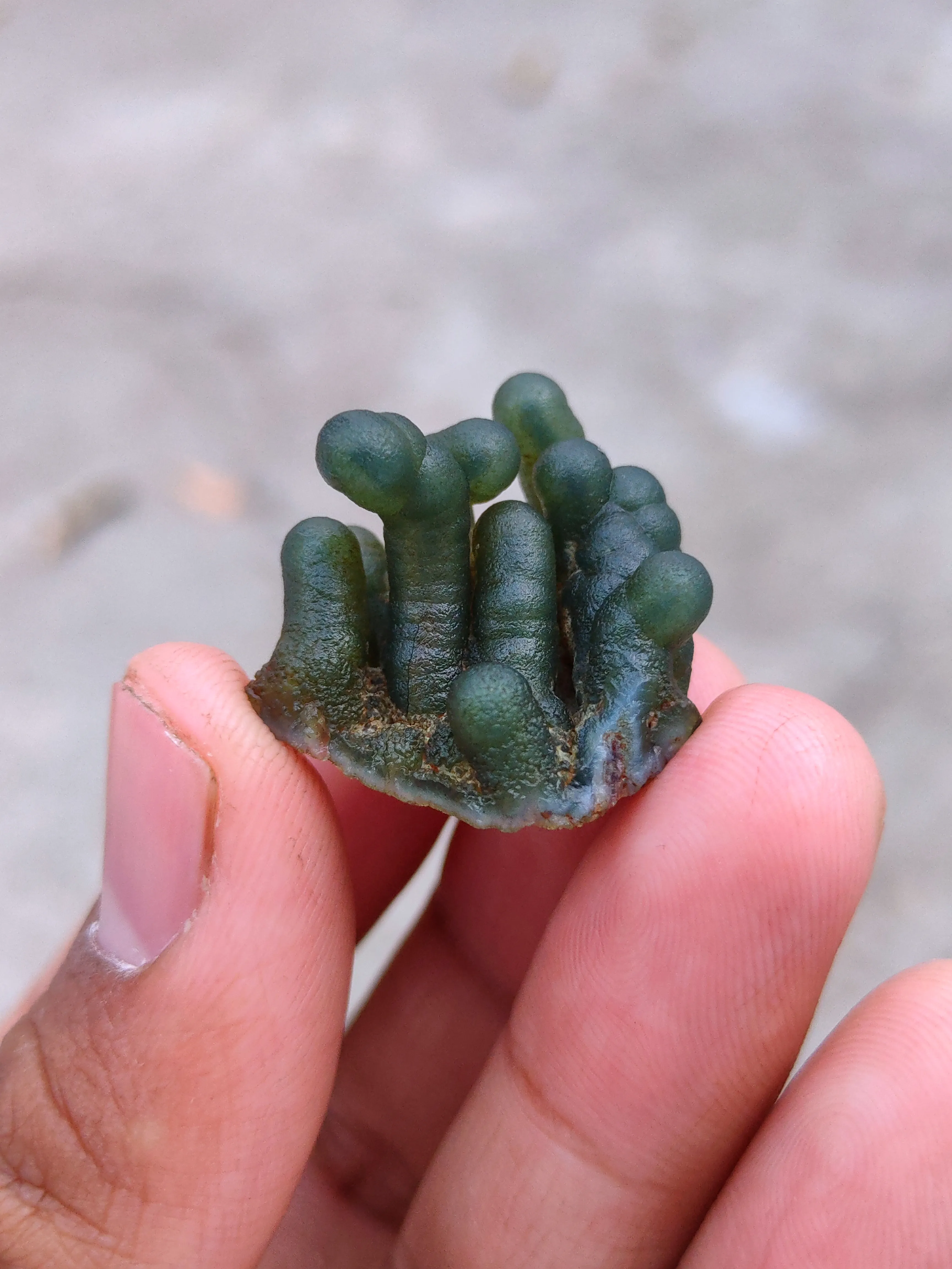 Green Phantom Chalcedony, Available for sale. - image 4