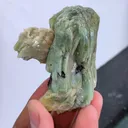 Green Stilbite with Heulandite  Available for sale. - image 2