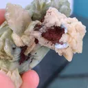 Green Stilbite with Heulandite  Available for sale. - image 8