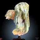 Green Stilbite with Heulandite  Available for sale. - image 1