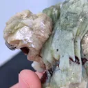 Green Stilbite with Heulandite  Available for sale. - image 5