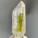 Green Tourmaline on Quartz– 69 g – Chappu Mine, Shigar Valley, Gilgit-Baltistan, Pakistan - image 9