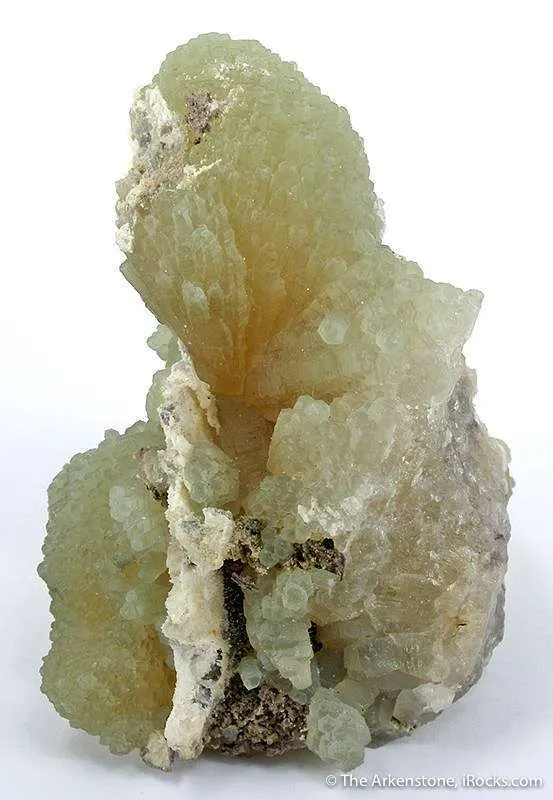 Green Witherite (Nickel-Colored) image