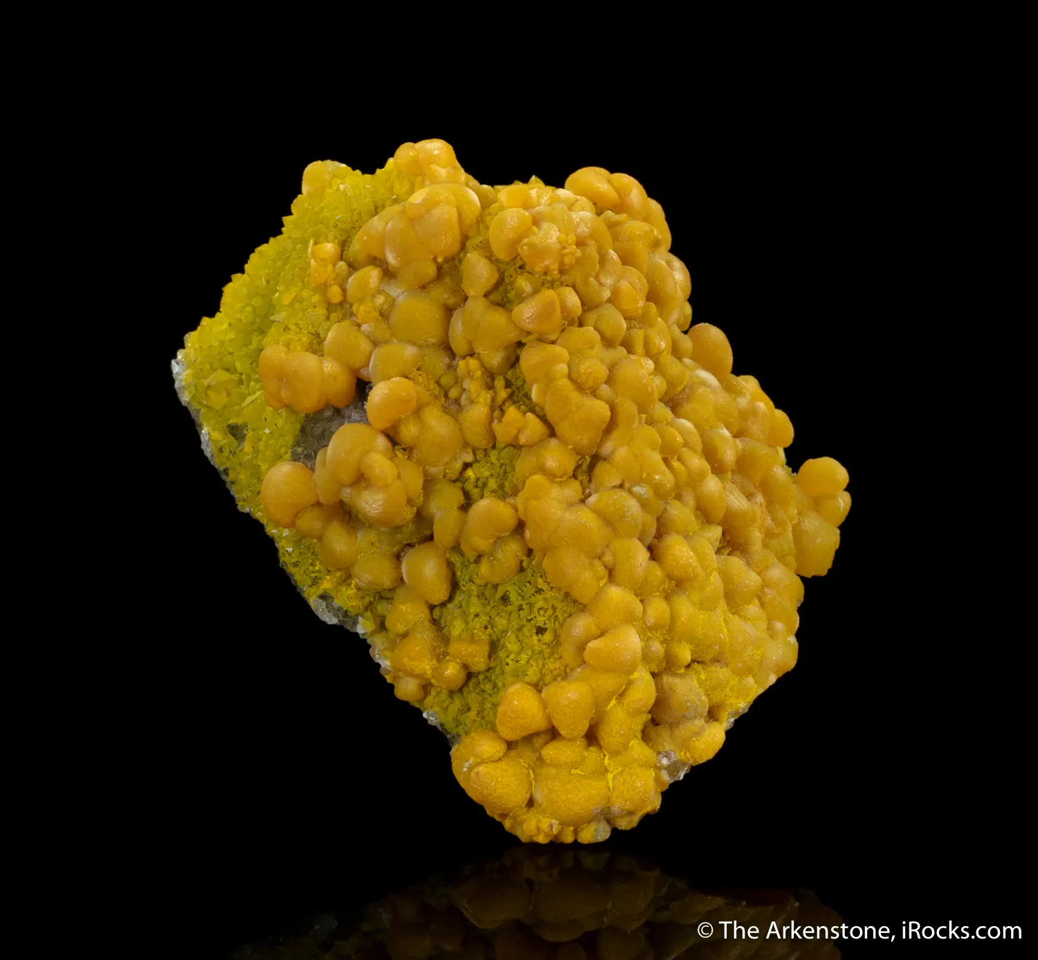 Greenockite included Smithsonite on Quartz and Greenockite - image 5