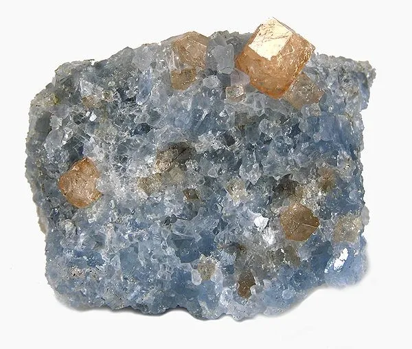 Grossular, Calcite image