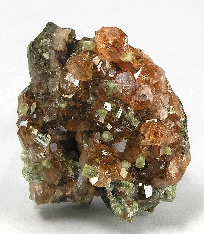Grossular, Diopside image