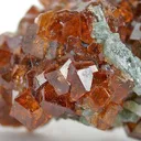 Grossular Garnet on Idocrase - image 3
