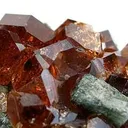 Grossular Garnet on Idocrase - image 3