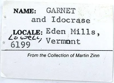 Grossular Garnet on Idocrase - image 4