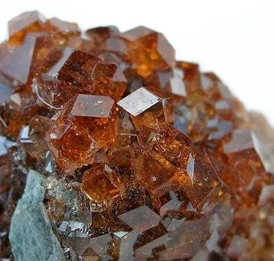 Grossular Garnet on Idocrase - image 2
