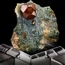 Grossular Garnet series Ougrandite. - image 5
