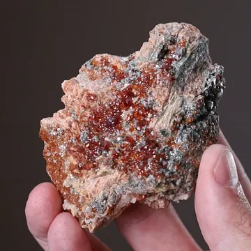 Grossular Garnet Var. Hessonite