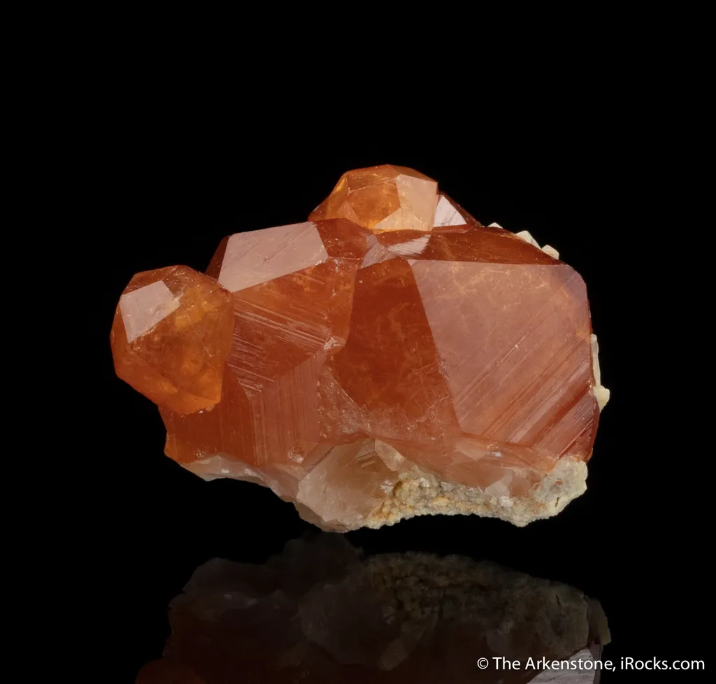 Grossular Garnet var. Hessonite image