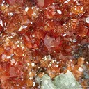 Grossular Garnet Var. Hessonite With Diopside - image 3