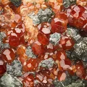 Grossular Garnet with Clinochlore - image 1